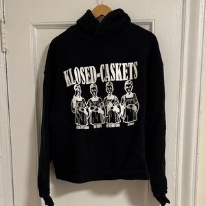 Black Graphic Hoodie